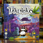 Portada del juego de mesa ‘Takenoko’ disponible en Mana House - Estrategia, Gestión de recursos, Familiar, Naturaleza, Cultivo de Bambú.