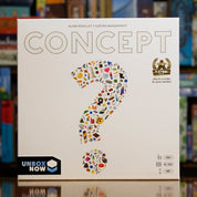 Portada del juego de mesa 'Concept' disponible en Mana House - Juego de Palabras. Deducción, Juego de Palabras.
