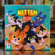 Portada del juego de mesa 'Kitten Box' de Fractal Juegos disponible en Mana House - Familiar, Velocidad, Observación, Gatos, Juego Rápido.