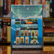 Trasera del juego 'Knarr' disponible en Mana House – Exploración y comercio vikingo, Gestión de cartas, Construcción de tripulación, Recompensas y prestigio, Juego rápido y táctico.