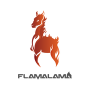 Logo de Flama Lama, editorial de juegos de mesa disponibles en Mana House.