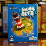 Portada del juego de mesa 'Marea Alta' disponible en Mana House - Cartas. Cartas.