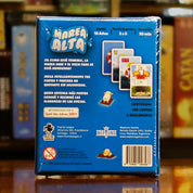 Vista trasera del juego de mesa 'Marea Alta' con detalles y componentes, en Mana House - Cartas. Cartas.
