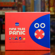 Portada del juego de mesa 'Nine Tiles Panic' disponible en Mana House - Tiempo Real. Tile Placement.