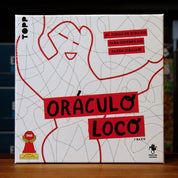 Portada del juego 'Oráculo Loco' disponible en Mana House – Juego cooperativo de dibujo, Interpretación de imágenes, Conceptos secretos, Garabatos creativos, Deducción sin hablar. Krakel Orakel. Mind the Lines