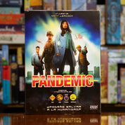 Portada del juego de mesa 'Pandemic' disponible en Mana House - Médico. Ambiente, Médico.