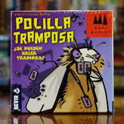 Portada del juego de mesa 'Polilla Tramposa' disponible en Mana House – Cartas, Humor, Trampas Permitidas, Familiar, Juego de Fiesta. 
Cheating Moth