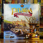 Portada del juego de mesa 'Praga Caput Regni' disponible en Mana House - Estrategia, Gestión de recursos, Construcción, Histórico, Eurogame.