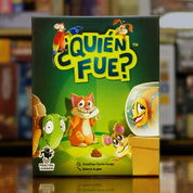 Portada del juego de mesa '¿Quién Fue?' disponible en Mana House - Animales. Animales, Cartas. 
Who Did It?