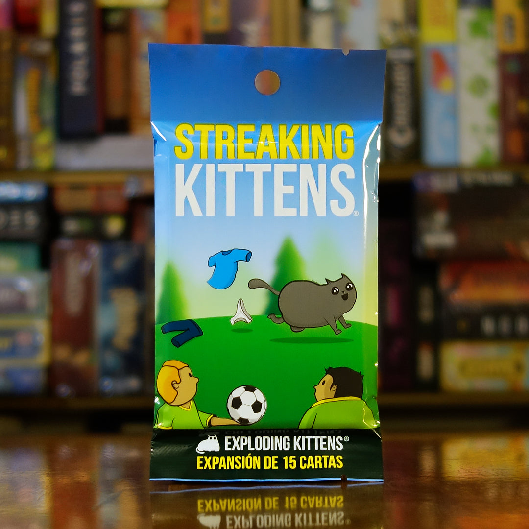 Exploding Kittens EKIEK05ES Streaking uitbreiding in het Spaans Exploding Kittens EKIEK05ES Streaking uitbreiding in het Spaans